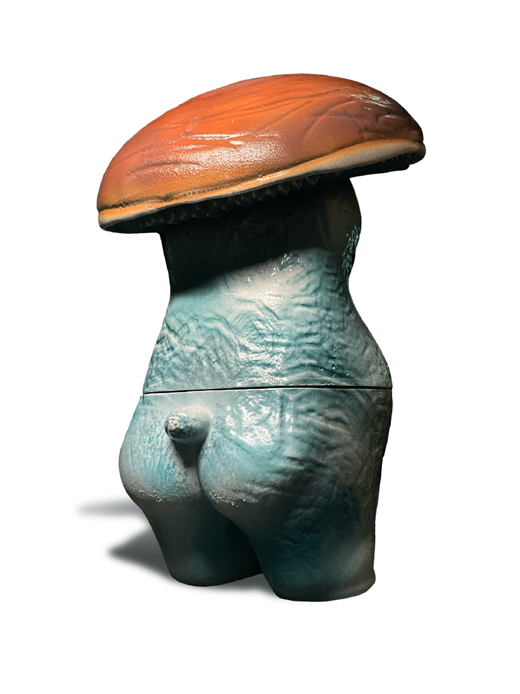 Mushroom bear hand crafted supplements holder